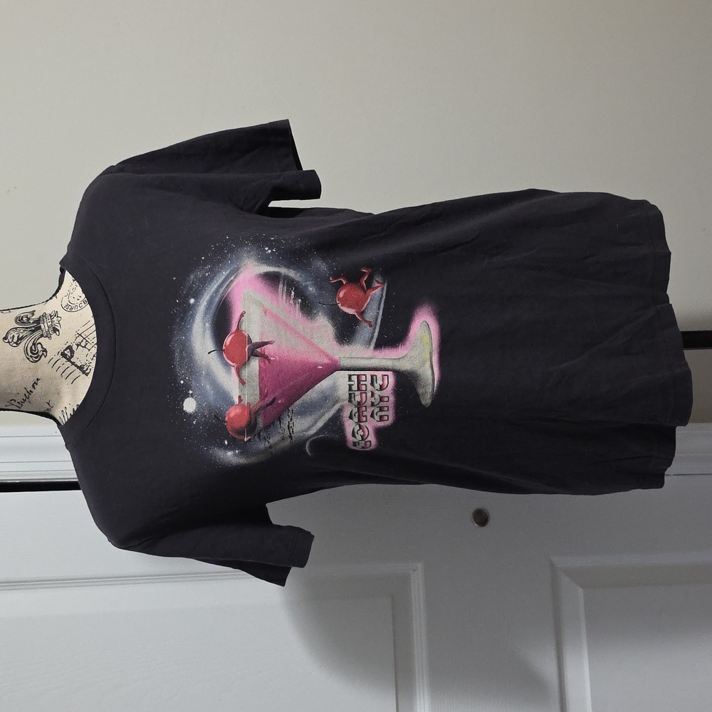 Coach Martini T Shirt Tee Top Cherries 80's Coach NYC XS